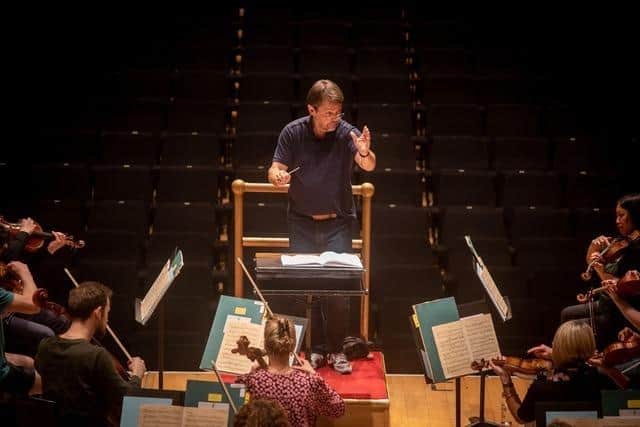 Andrey Boreyko in rehearsals