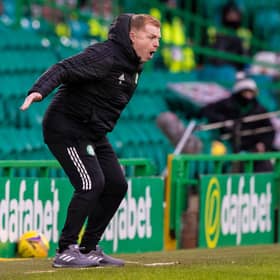 Neil Lennon can't hide his exasperation during the desperate 2-1 loss to St Mirren. (Photo by Craig Williamson / SNS Group)