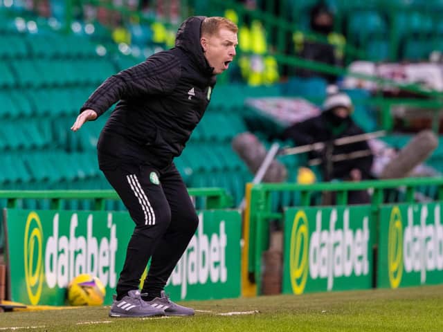 Neil Lennon can't hide his exasperation during the desperate 2-1 loss to St Mirren. (Photo by Craig Williamson / SNS Group)