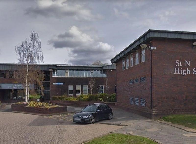 St Ninian’s High School, East Renfrewshire was named third on the list with 78% hitting the Scottish Government’s “gold standard” of five Highers in 2021. In the previous list the school was second in Scotland.