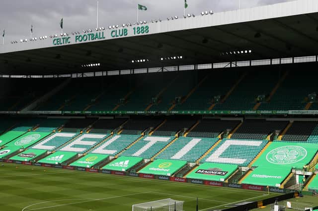 Celtic Park will host Davie Moyes and Frankie McAvoy's teams (Photo by Andrew Milligan/Pool via Getty Images)