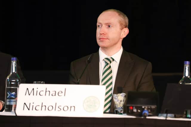 Previously acting Celtic chief executive Michael Nicholson has been appointed to the role on a permanent basis. (Photo by Craig Williamson / SNS Group)