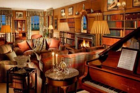 Books, artwork and antiques fill the interior of Greywalls. Pic: Contributed