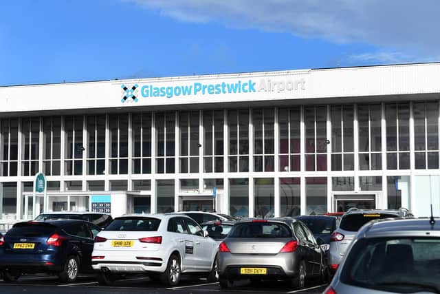 Prestwick Airport has been in Scottish Government hands for eight years after being bought for a nominal £1 to avert closure. Picture: John Devlin