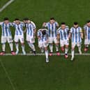 Argentina face Croatia in the World Cup semi-final. (Photo by KIRILL KUDRYAVTSEV/AFP via Getty Images)