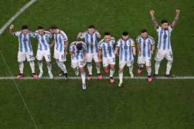 Argentina face Croatia in the World Cup semi-final. (Photo by KIRILL KUDRYAVTSEV/AFP via Getty Images)