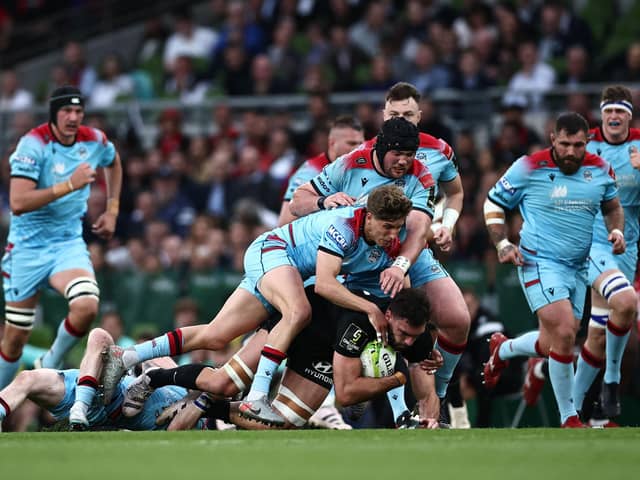 Glasgow Warriors lost to Toulon in last season's European Challenge Cup final.  (Photo by ANNE-CHRISTINE POUJOULAT/AFP via Getty Images)