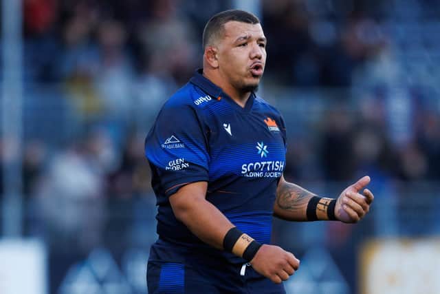 Sns Rugby Edinburgh prop Javan Sebastian says this is the best time to play Leinster