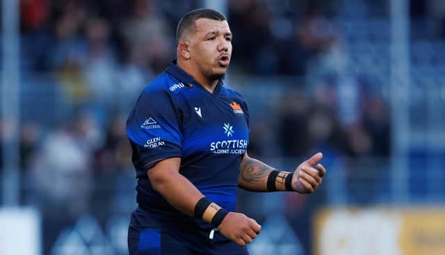 Javan Sebastian has helped Edinburgh to wins over the Dragons and Lions in their opening two games of the BKT United Rugby Championship season. (Photo by Ross Parker / SNS Group)