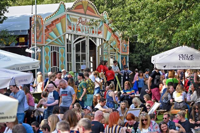 George Square is one of the most popular destinations for shows at the Edinburgh Festival Fringe. Picture: William Burdett-Coutts