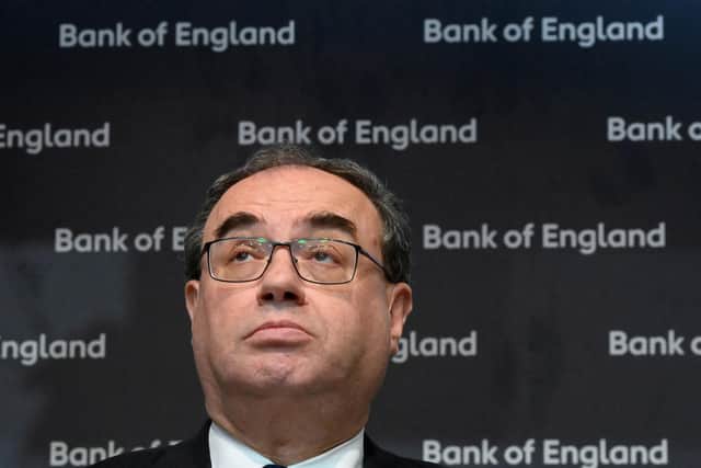 Governor of the Bank of England Andrew Bailey during a press conference for the release of the Monetary Policy Report. Homeowners are set to face the biggest single shock on their mortgage bills since the 1980s as the Bank of England hiked interest rates for the eighth time in a row.  Toby Melville/PA Wire