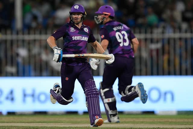 Scotland will co-host the Men's T20 World Cup in 2030. (Photo by AAMIR QURESHI/AFP via Getty Images)