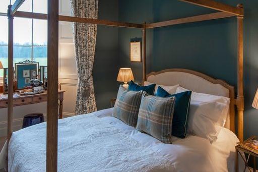 You'll have to draw lots to see who gets the four poster bed.