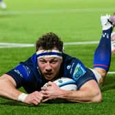 Edinburgh's Hamish Watson scored a try and impressed with his performance against Ospreys.
