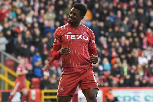 Duk scored twice for Aberdeen and is fast becoming a fans' favourite at Pittodrie.