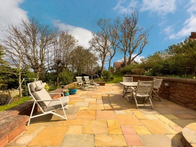Patio area.