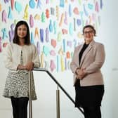 Joey Mak, Nam Gowans-Brown, and Julie Oliveira of the EICC. Picture: Stewart Attwood