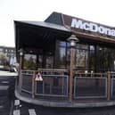 One of McDonald's restaurants in Edinburgh.