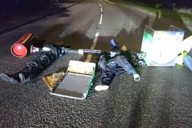 The protests at Ineos in Grangemouth continued into the early hours of Saturday (Pic: This Is Rigged)