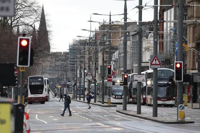 Princes Street, Edinburgh. Picture: PA