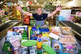 Lucky winner Paul McPherson raised £1,275.80 for The Portlethen Larder.