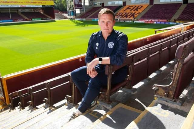 Motherwell manager Stevie Hammell has been made permanent after his interim spell in charge. (Photo by Craig Foy / SNS Group)