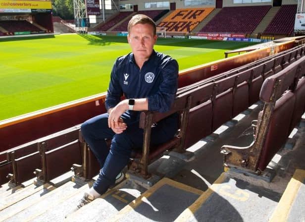 Motherwell manager Stevie Hammell has been made permanent after his interim spell in charge. (Photo by Craig Foy / SNS Group)