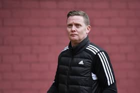Aberdeen have confirmed Barry Robson will remain in charge until the end of the season.  (Photo by Ross MacDonald / SNS Group)