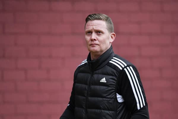 Aberdeen have confirmed Barry Robson will remain in charge until the end of the season.  (Photo by Ross MacDonald / SNS Group)