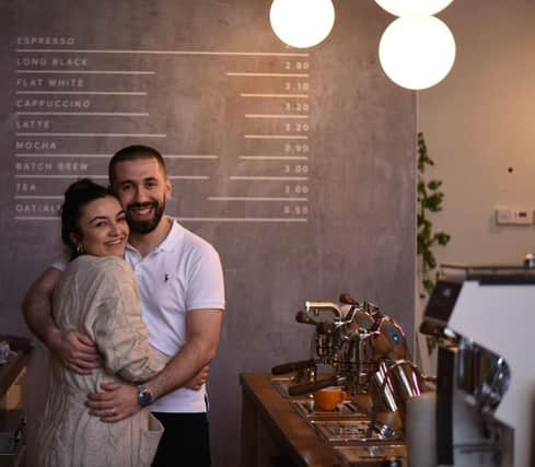 Ali and Aysel Eren are the husband and wife duo behind the popular new speciality coffee spot, Room & Rumours, at the Waverley Arches.