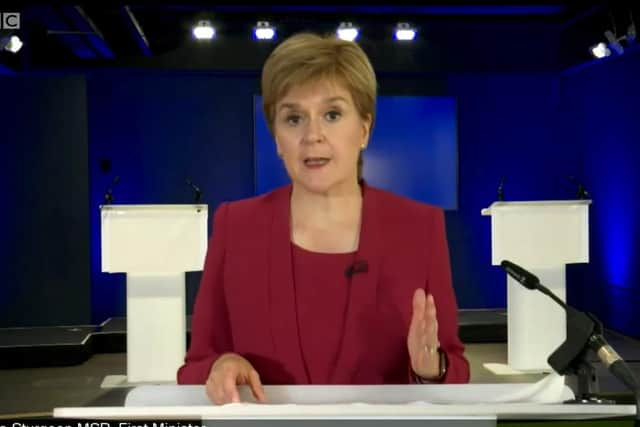 Nicola Sturgeon gave an update to MSPs on Tuesday.