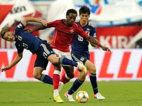 Levi Garcia, who has been linked with Celtic, in action for Trinidad and Tobago. (Photo by Toru Hanai/Getty Images)