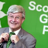 Robin Harper, pictured in 2003, was once the face of the Scottish Green party (Picture: Andrew Milligan/PA)