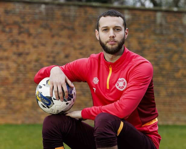 Jorge Grant and Hearts travel to Greenock on Monday night to take on Morton in the Scottish Cup.
