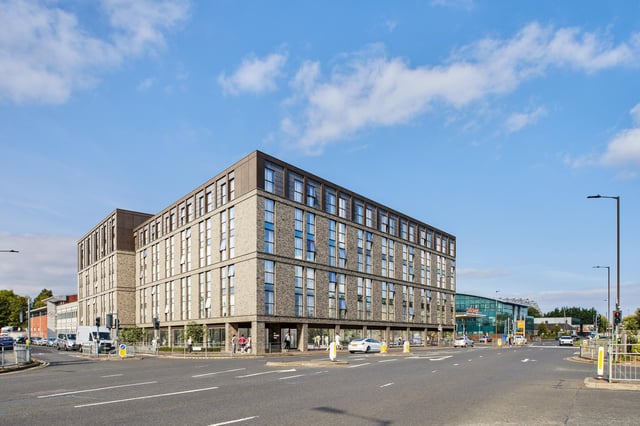 The Westfield Road project near Murrayfield Stadium will provide almost 400 beds when completed. Image: Infinite 3D