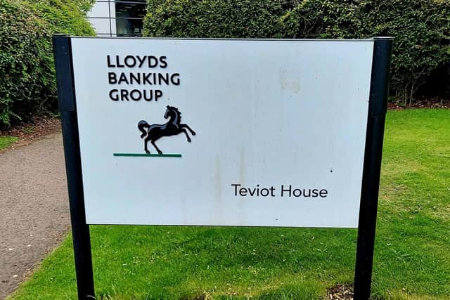 Lloyds Banking Group, which owns Bank of Scotland and Scottish Widows, recently reported stronger annual profits. Picture: Scott Reid
