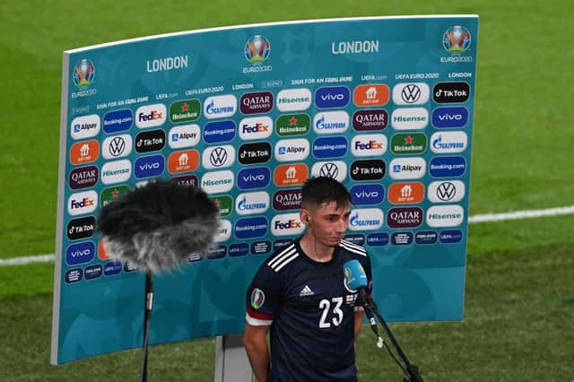 Billy Gilmour. (Photo by Facundo Arrizabalaga - Pool/Getty Images)