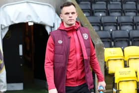 Hearts have offered Lawrence Shankland a new contract amid ongoing transfer speculation. (Photo by Roddy Scott / SNS Group)