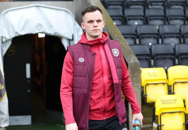 Hearts have offered Lawrence Shankland a new contract amid ongoing transfer speculation. (Photo by Roddy Scott / SNS Group)