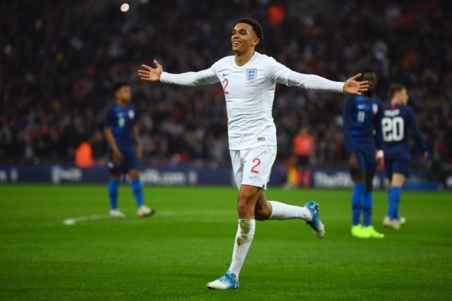 Liverpool player Trent Alexander-Arnold is the fourth most influential player in the England team, earning £22,308 per sponsored post on social media. Playing right-back, he's the most influential defender.