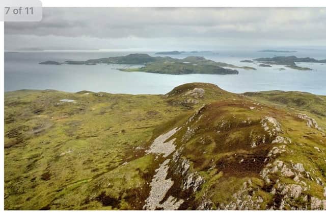 The estate includes four small islands in the Summer Isles