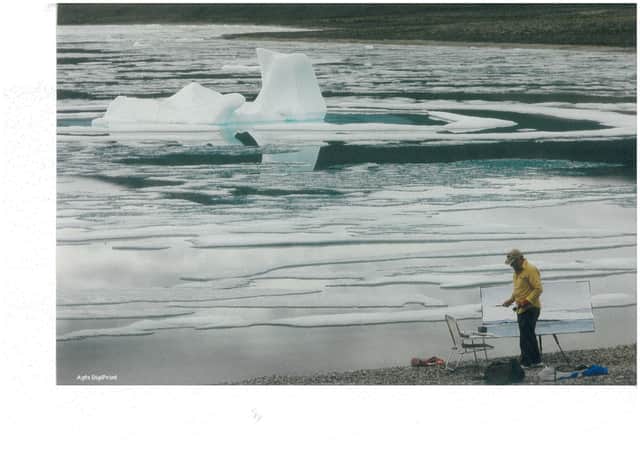Eye of the Storm will recall how James Morrison made four trips from the east of Scotland to paint in the Arctic.