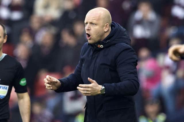 Steven Naismith is pleased Hearts will have an even split at Hampden when they take on Rangers.