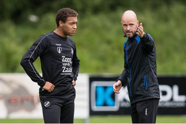 Rangers' Cyriel Dessers was managed by Erik Ten Hag during their time at FC Utrecht. Photo by Hollandse Hoogte/Shutterstock (8982322e)