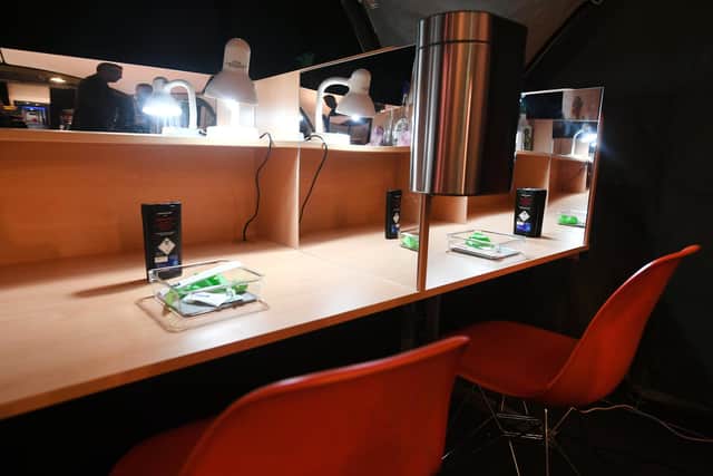An image of how a drug consumption room set up in Scotland could look. Picture: John Devlin
