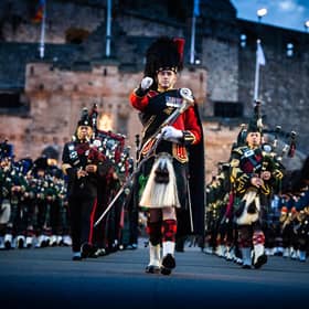 The Tattoo has been staged at Edinburgh Castle esplanade since 1950.