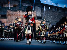 The Tattoo has been staged at Edinburgh Castle esplanade since 1950.
