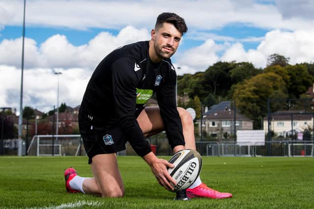 Adam Hastings will leave Glasgow at the end of the season to join Gloucester. Picture: Ross Parker / SNS