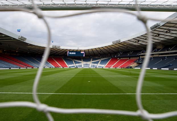 Hampden Park could host as many as 2,000 fans for the Scottish Cup final. Picture: SNS