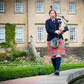 The Prince's Foundation pilot programme, believed to be the first of its kind in the world, will offer participants the chance to learn the bagpipes. Photo: Iain Brown/The Prince's Foundation/PA Wire